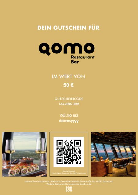 Restaurant-Gutschein für Qomo Restaurant und Bar